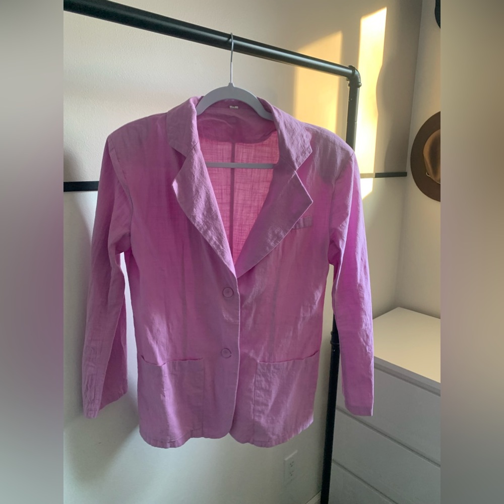 LINEN blazer